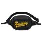 Preview: Borussia Dortmund BVB Explorer Bauchtasche Schwarz mit 2 Reißverschlussfächern